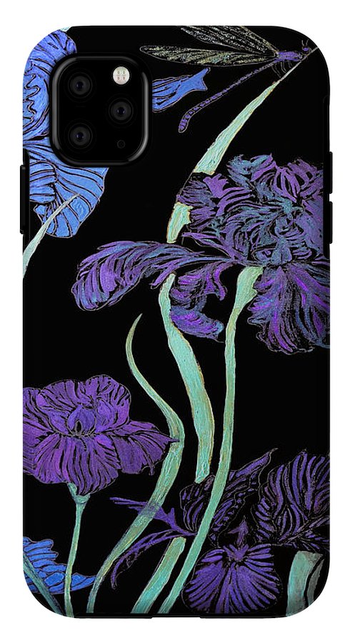Night Irises - Phone Case