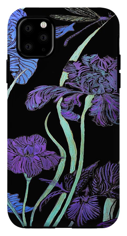 Night Irises - Phone Case