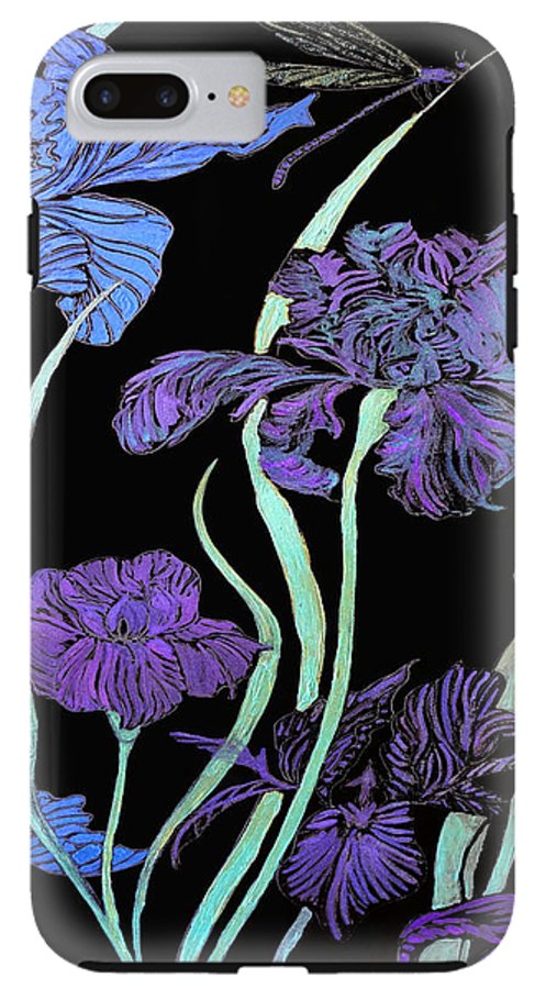 Night Irises - Phone Case