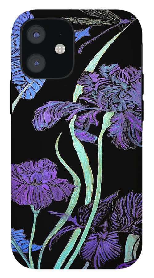 Night Irises - Phone Case