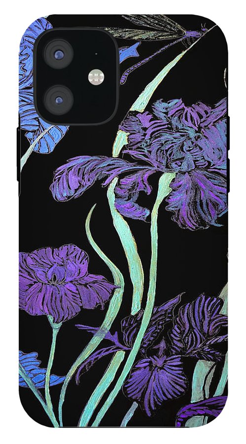 Night Irises - Phone Case