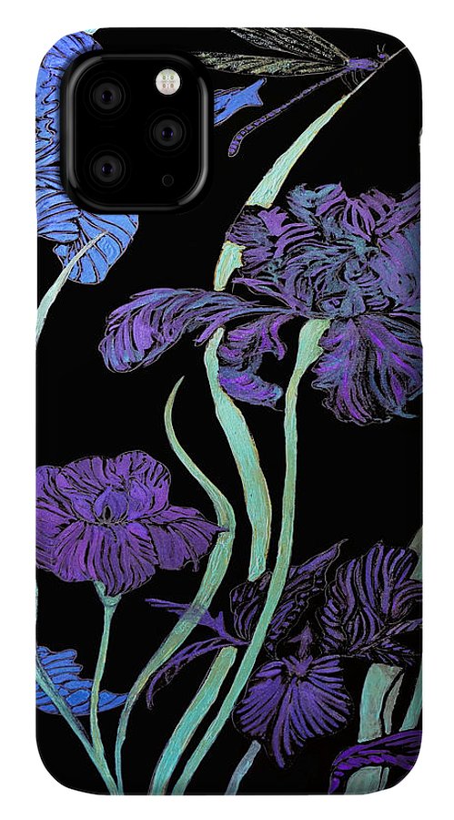 Night Irises - Phone Case