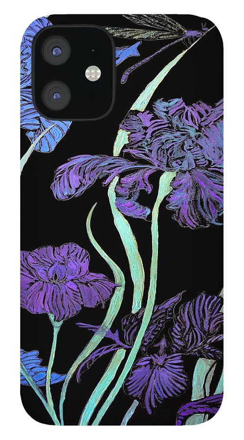 Night Irises - Phone Case
