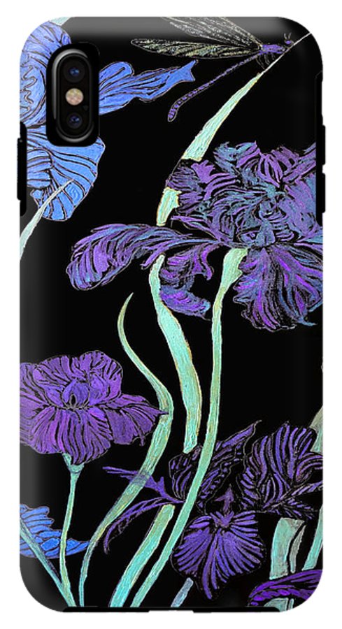Night Irises - Phone Case