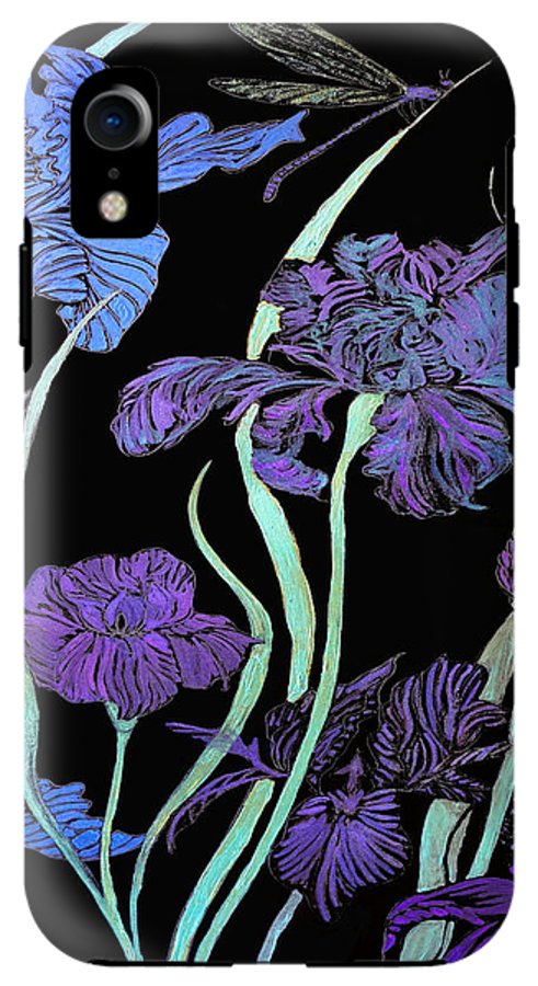 Night Irises - Phone Case