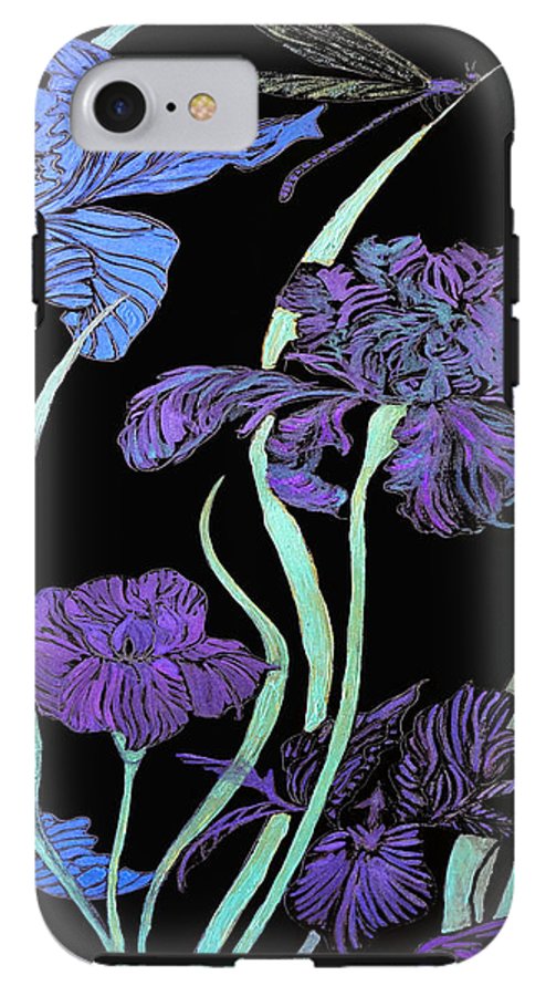 Night Irises - Phone Case