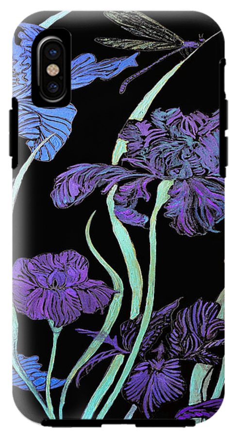 Night Irises - Phone Case