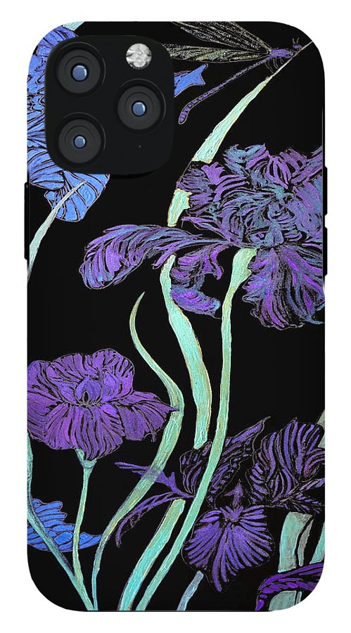 Night Irises - Phone Case