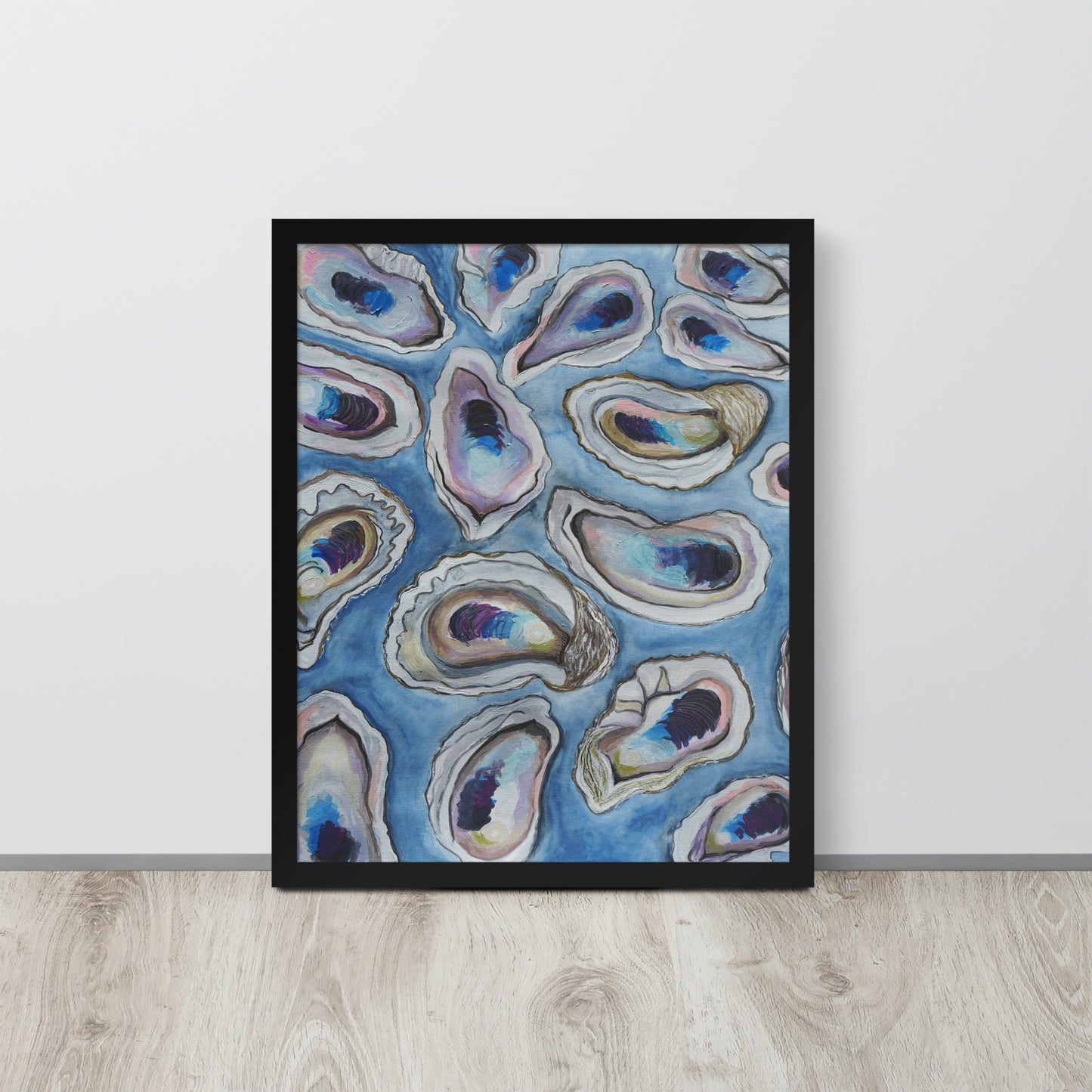 Oysters-Framed Poster