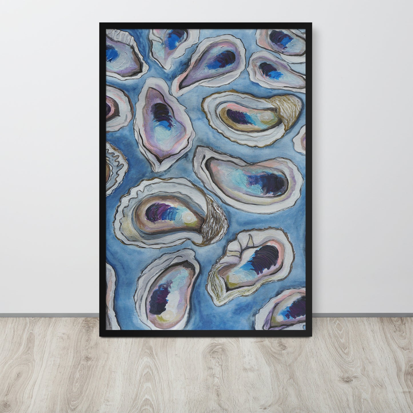 Oysters-Framed Poster