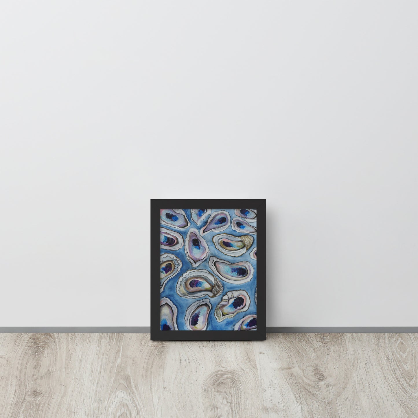 Oysters-Framed Poster