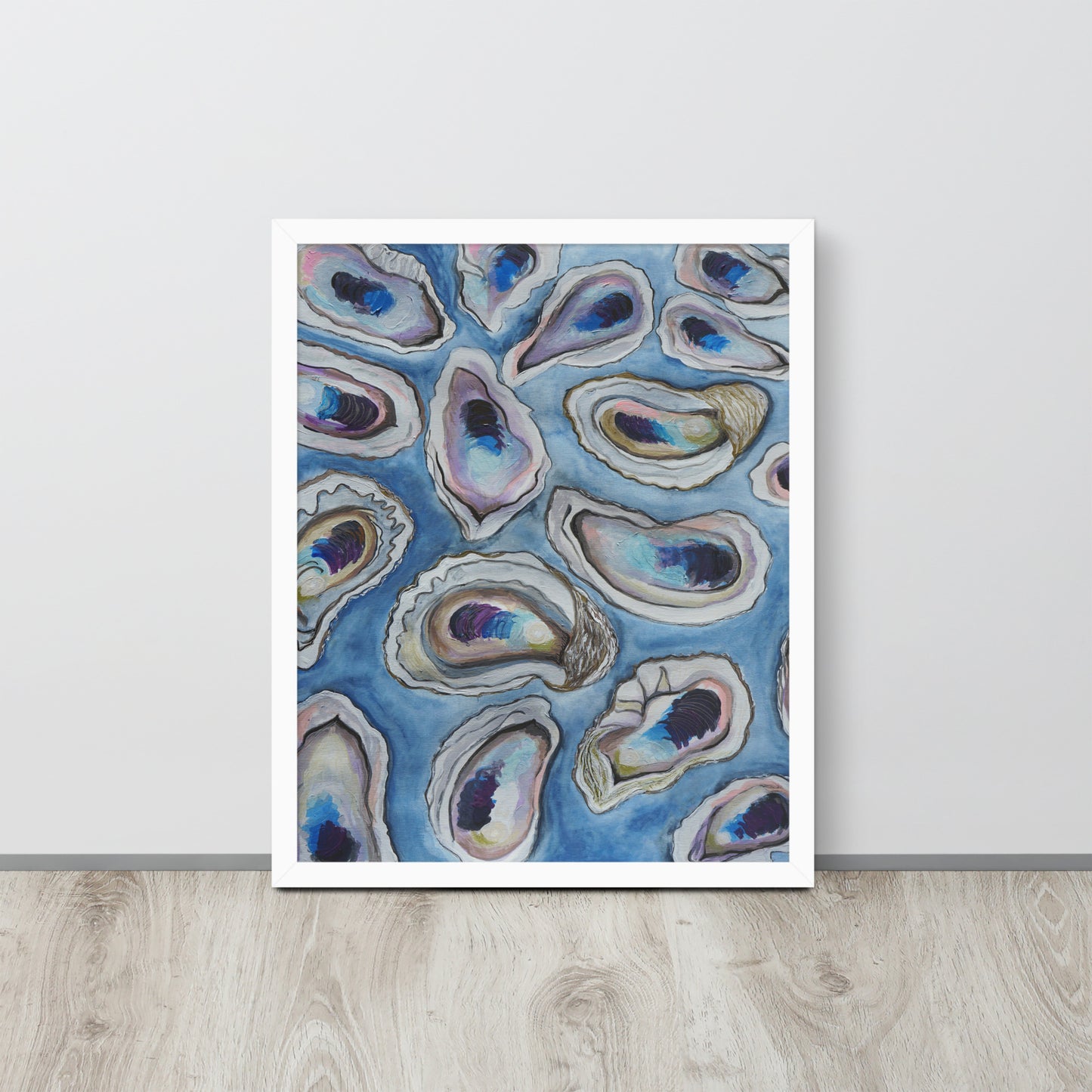 Oysters-Framed Poster
