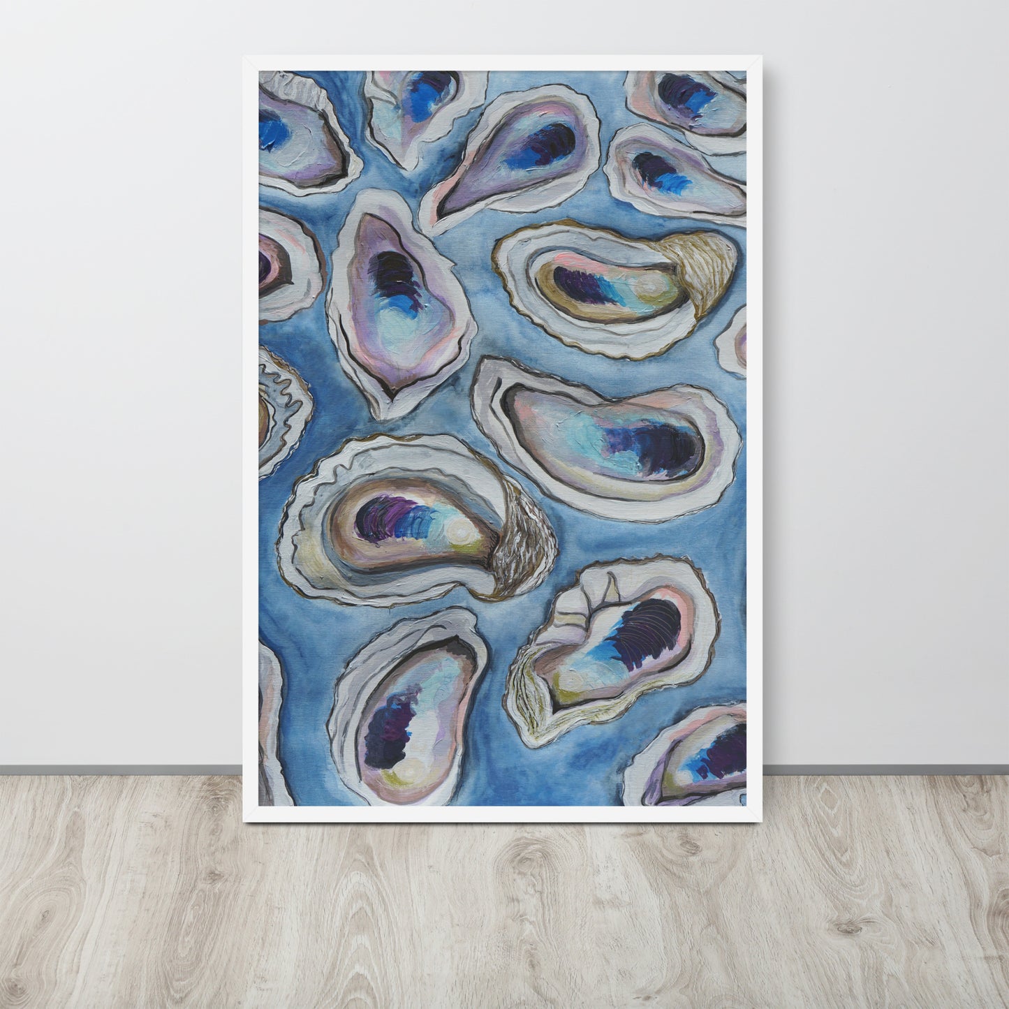 Oysters-Framed Poster