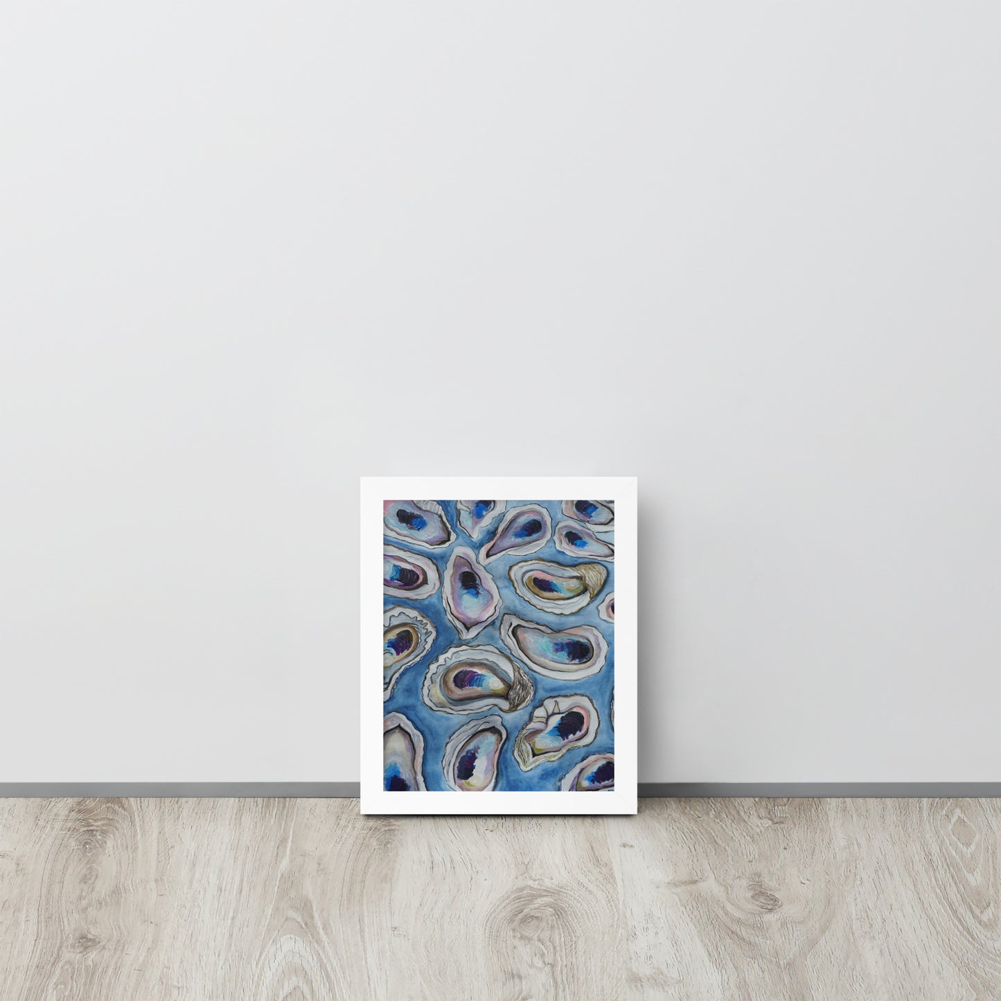 Oysters-Framed Poster