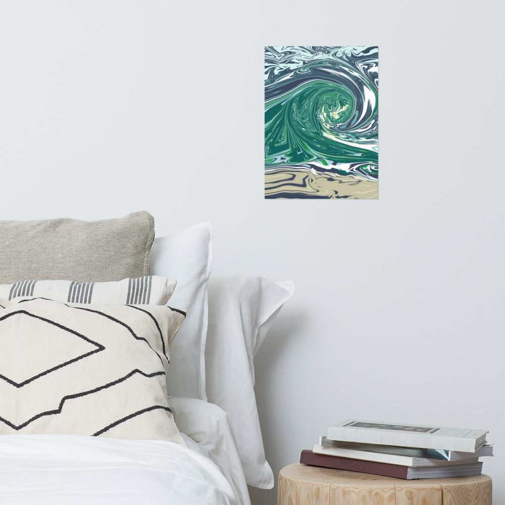 Premium Luster Photo Poster-Surf