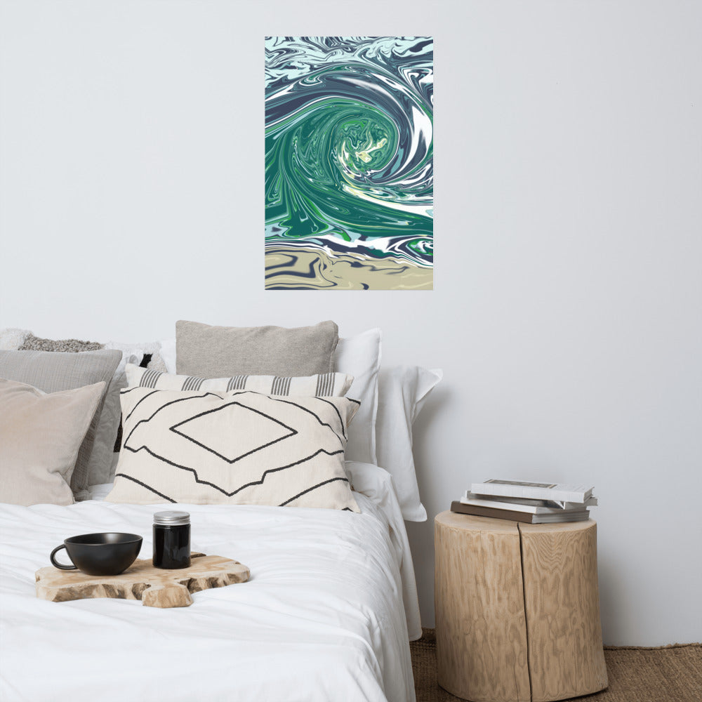 Premium Luster Photo Poster-Surf