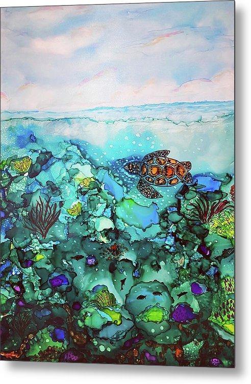 Under The Sea - Metal Print-Metal Print-TaraHuntDesigns