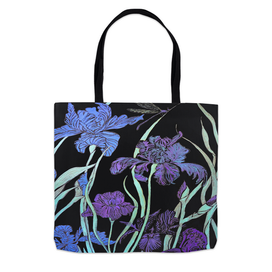 Tote Bag-Blue Iris