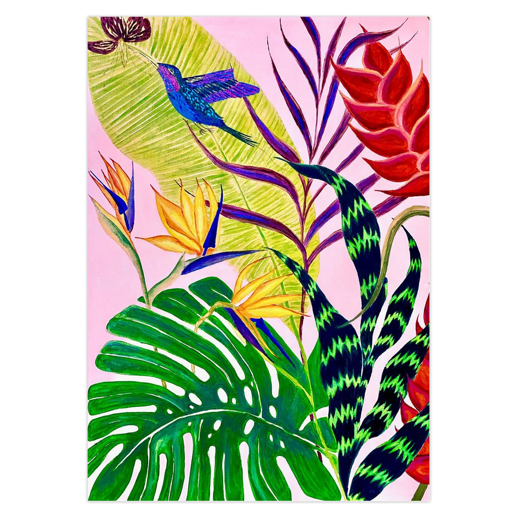 Greeting cards-Bird of Paradise