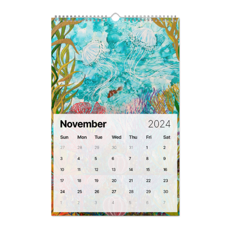 2024 Wall calendar - Tara Hunt Designs
