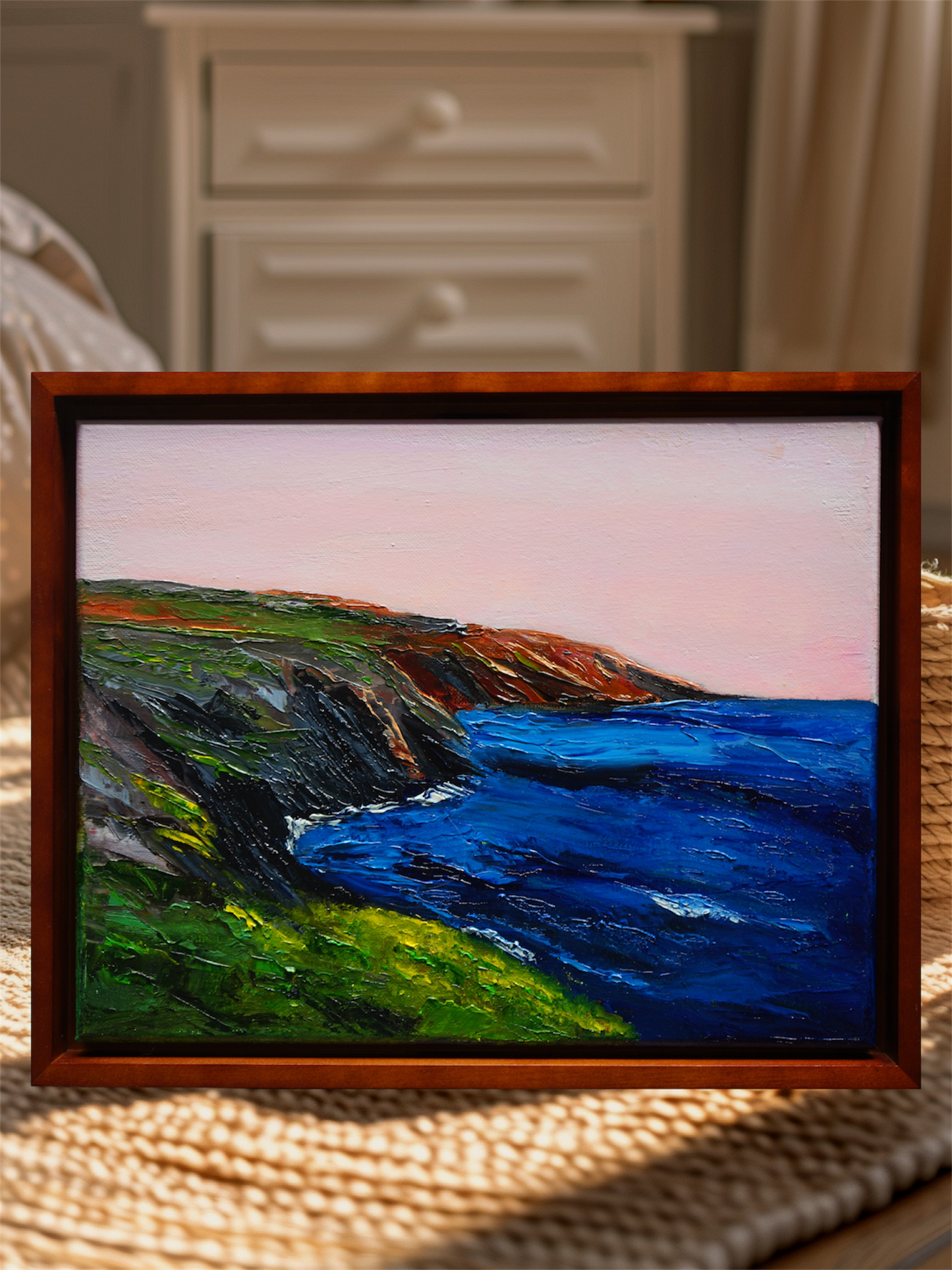 Santa Cruz Sunset-Original Painting