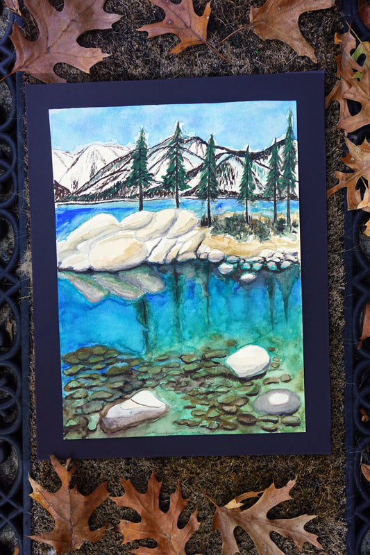 Lake Tahoe-Original painting