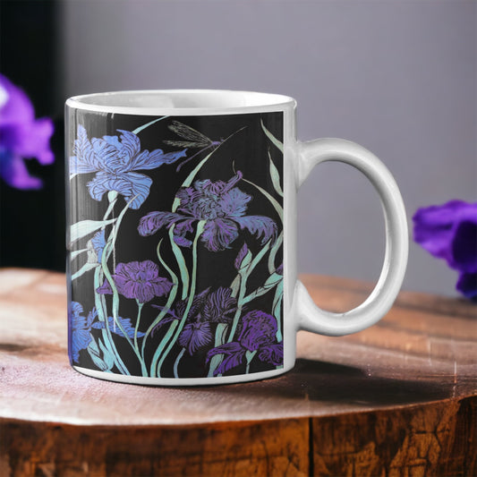 Night Irises - Mug