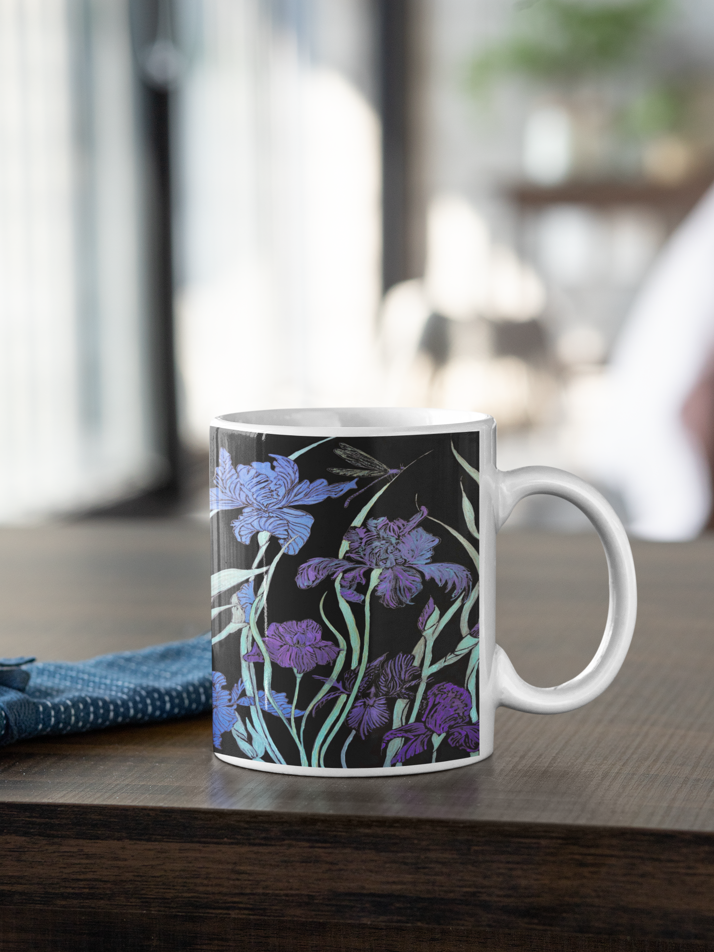 Night Irises - Mug