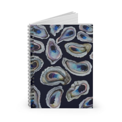 Spiral Notebook-Oysters (6.5 x 8.75)