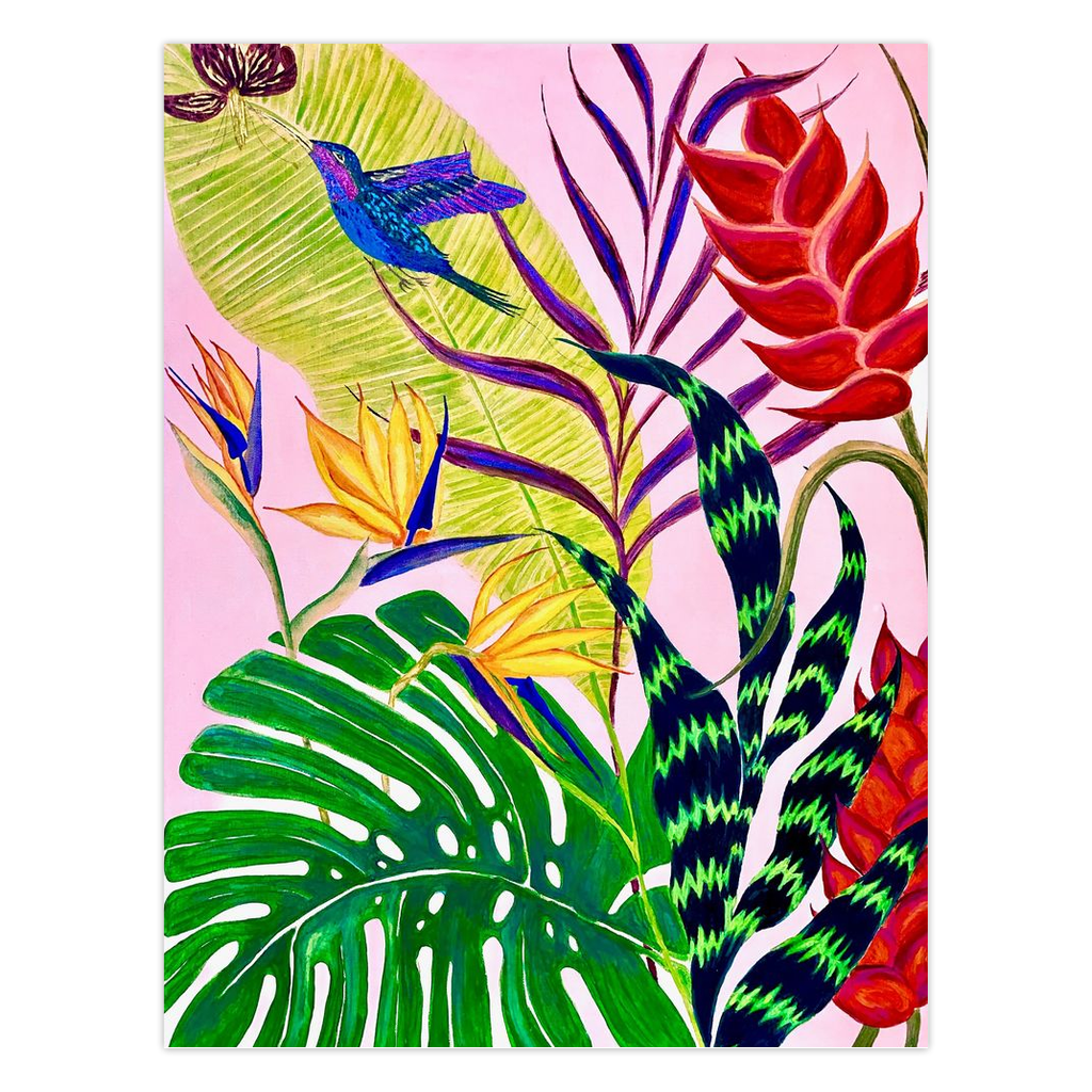 Greeting cards-Bird of Paradise