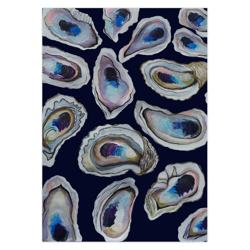 Greeting card-Oysters