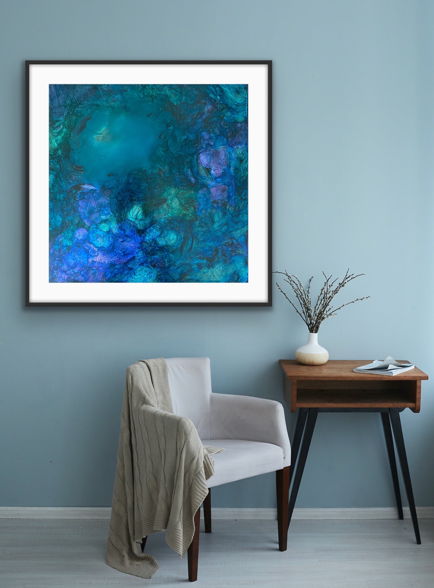 Blue Lagoon Original Painting