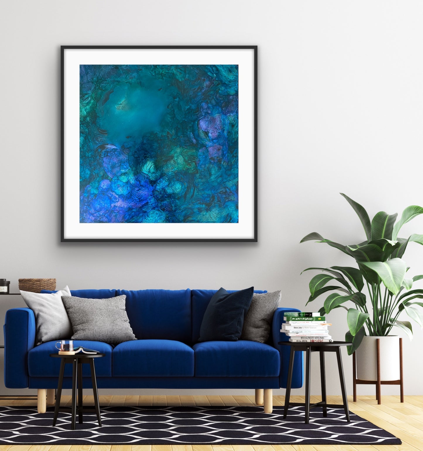 Blue Lagoon Original Painting