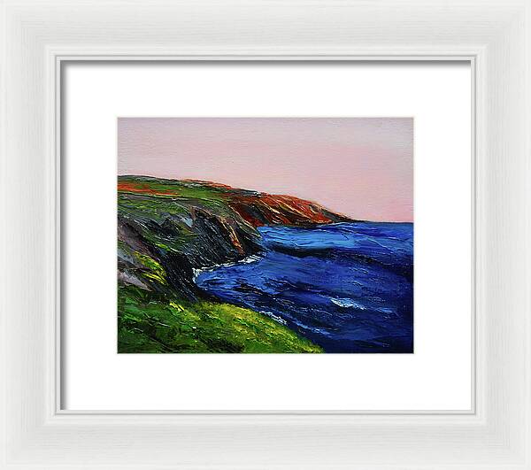 Santa Cruz Sunset - Framed Print