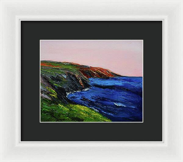 Santa Cruz Sunset - Framed Print