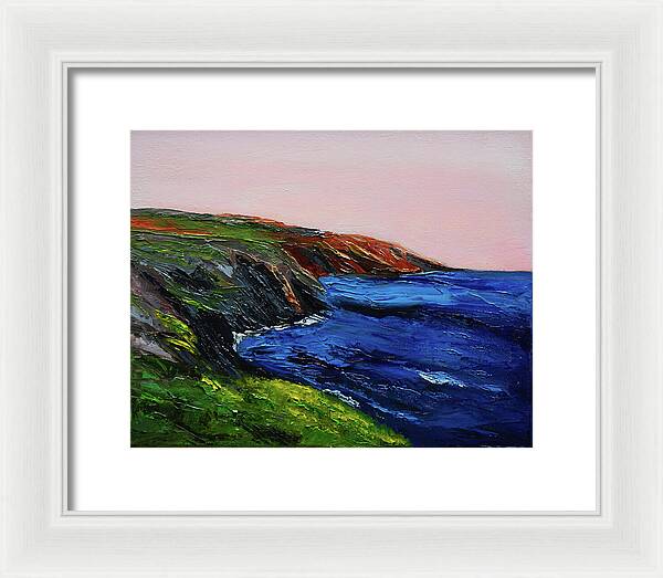 Santa Cruz Sunset - Framed Print