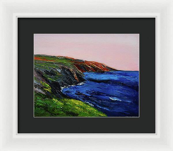 Santa Cruz Sunset - Framed Print