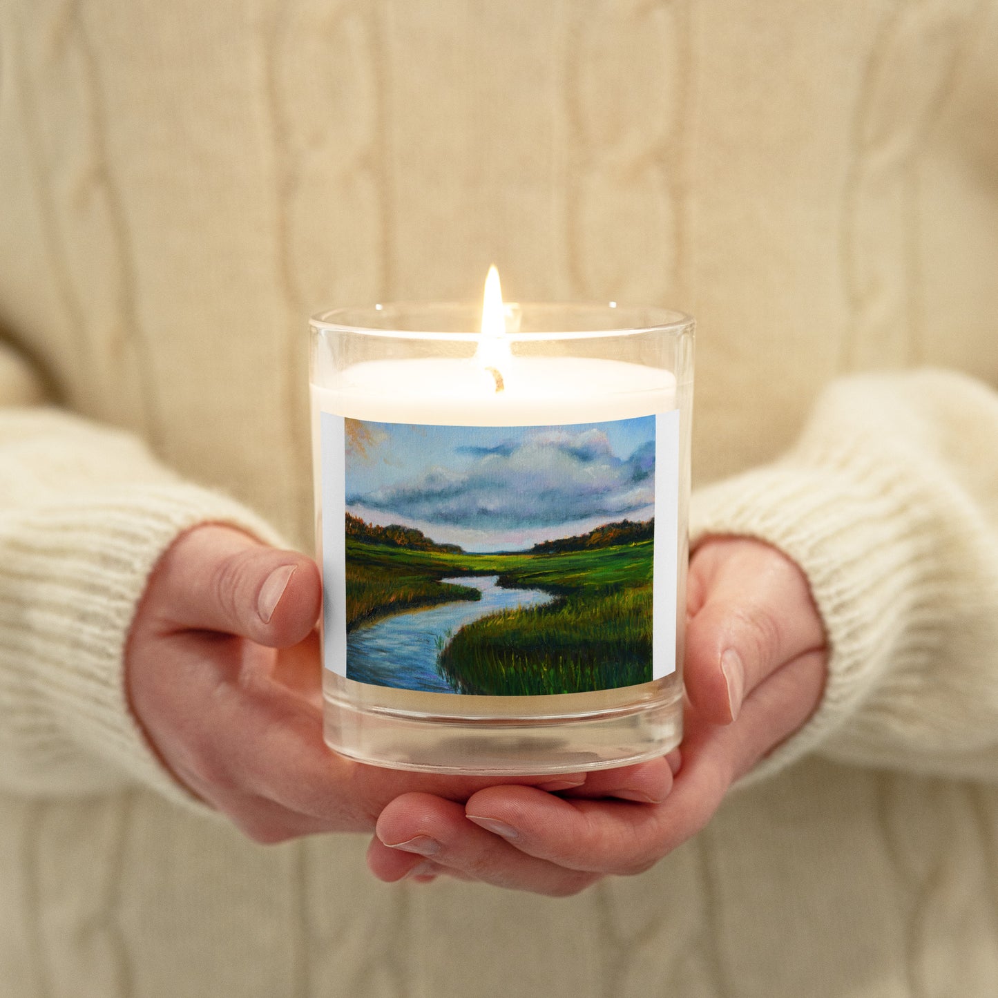 Soy wax Uncented candle-Carolinas on my Mind