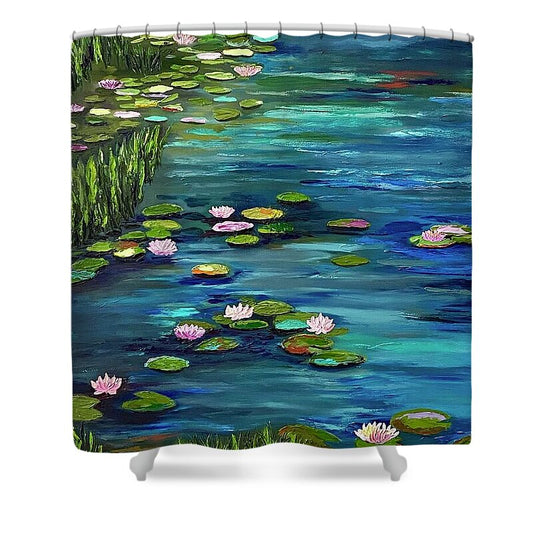 Out of the Shallows - Shower Curtain