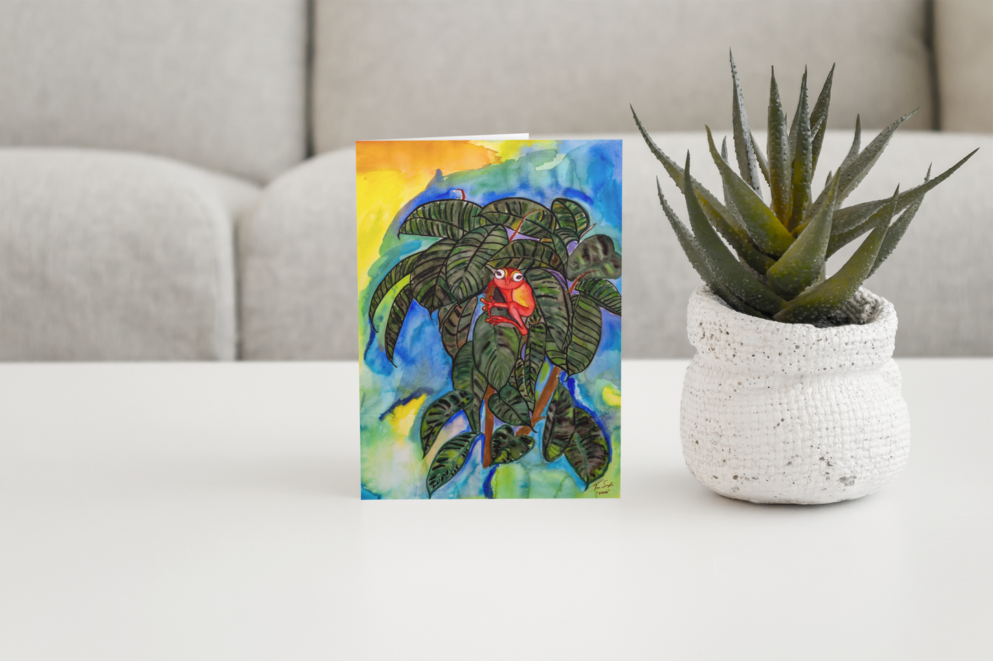 Greeting Cards-Tree Frog