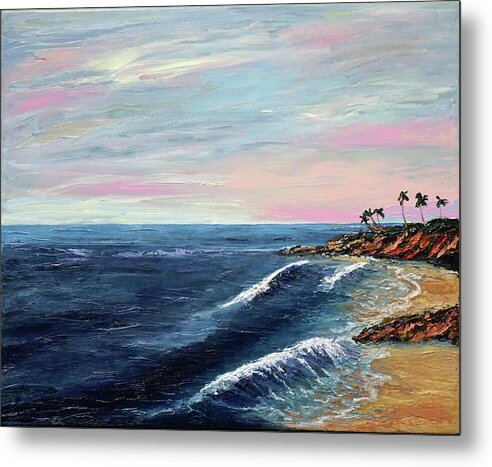 La Jolla Twilight - Metal Print