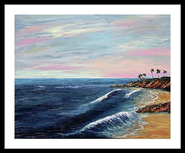 La Jolla Twilight - Framed Print