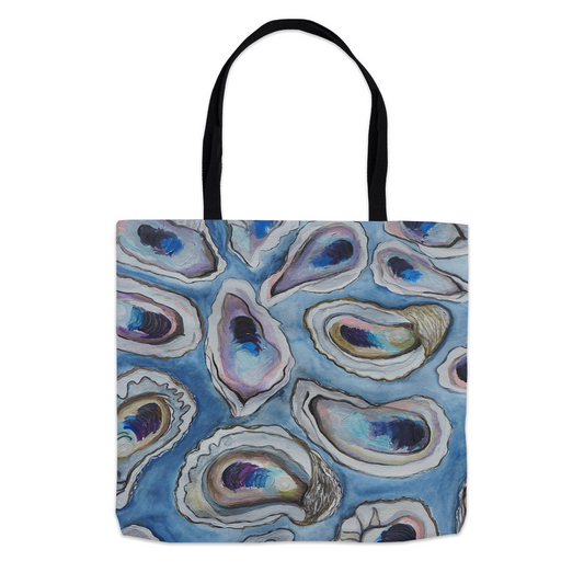 Oyster Tote Bag-Blue