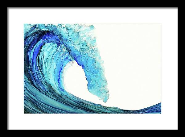 Blue Wave - Framed Print