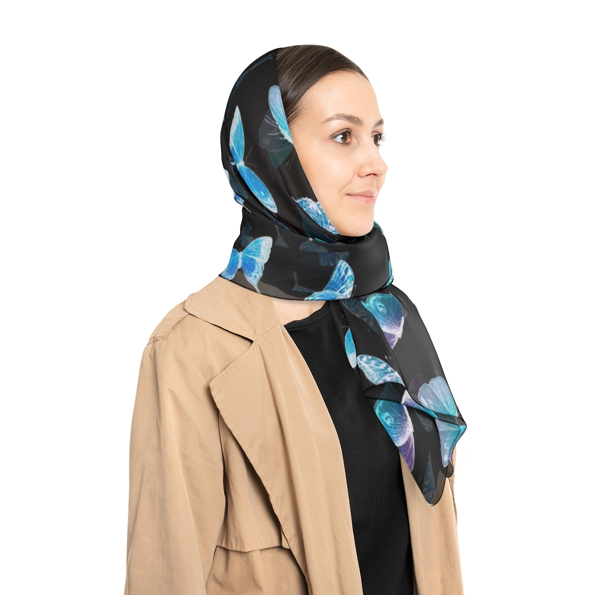Poly Scarf-Morpho butterflies