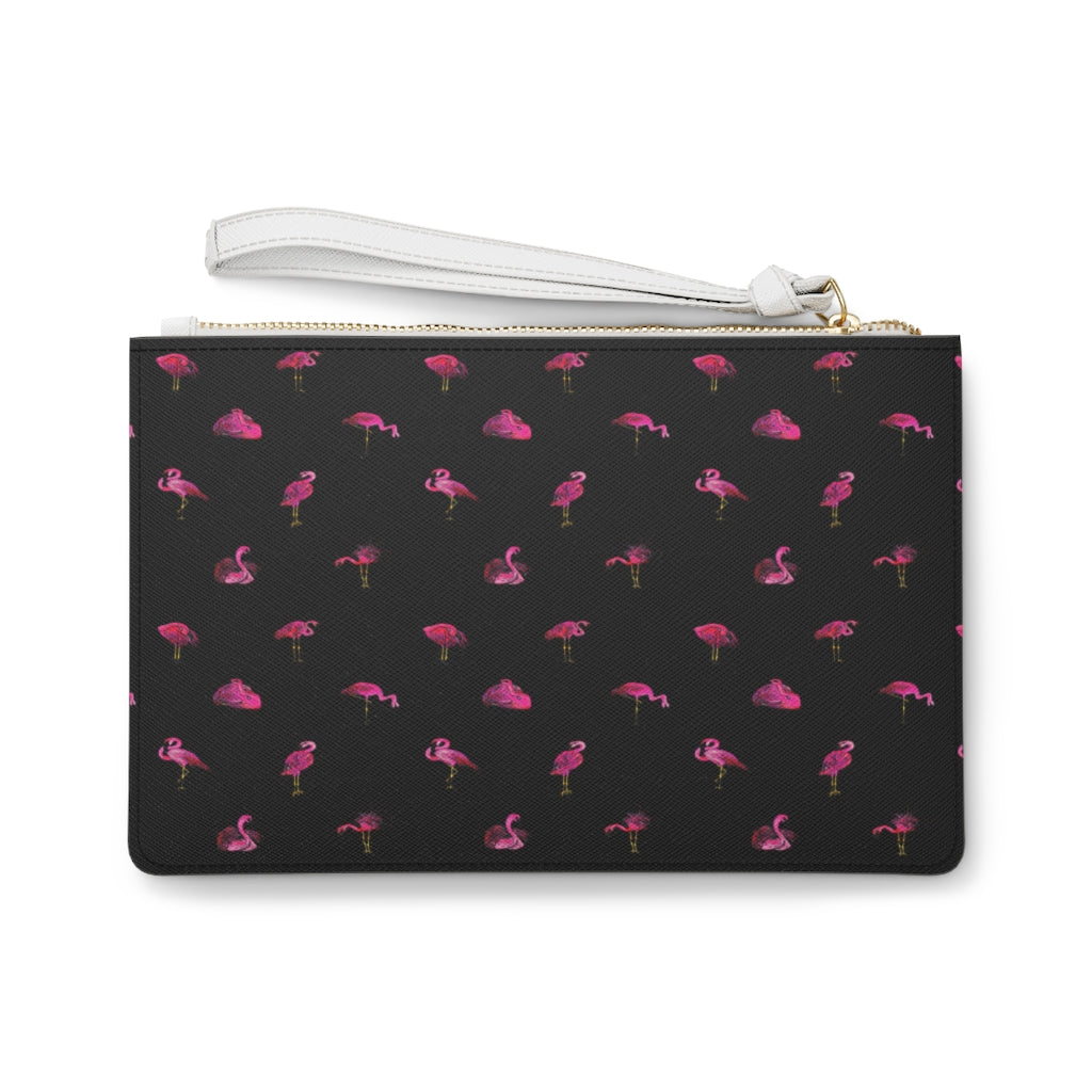 Clutch Bag-Flamingos