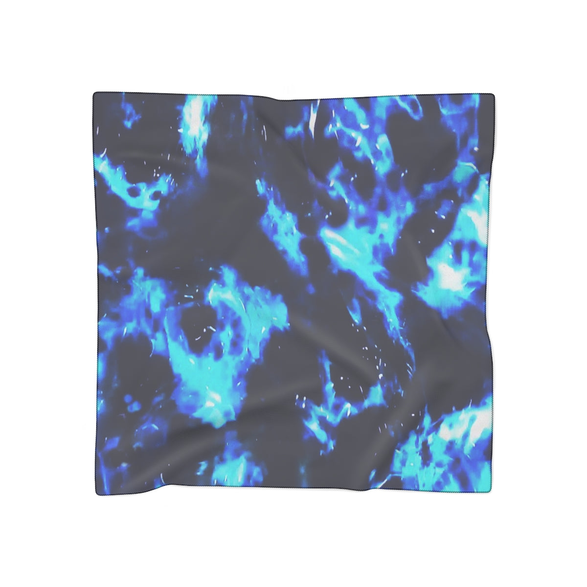 Poly Scarf-Blue Cenote