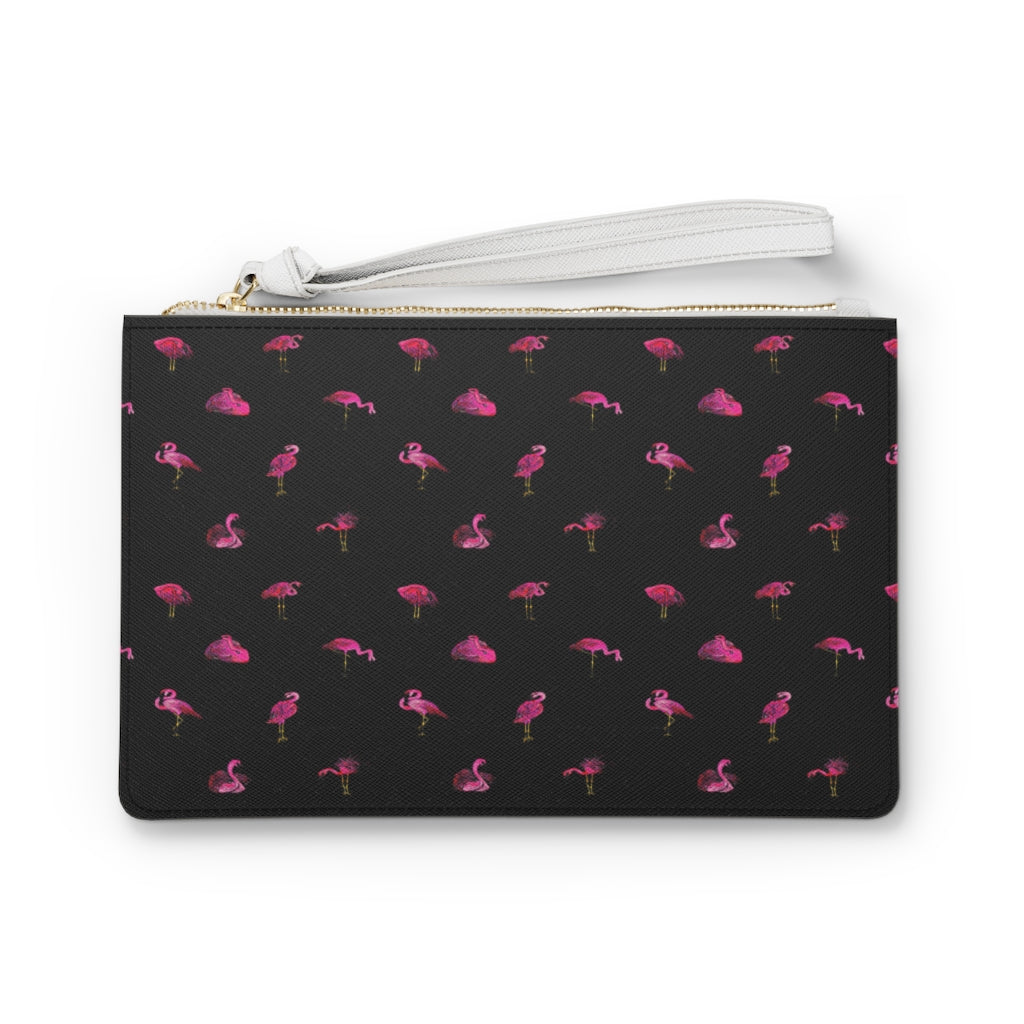 Clutch Bag-Flamingos