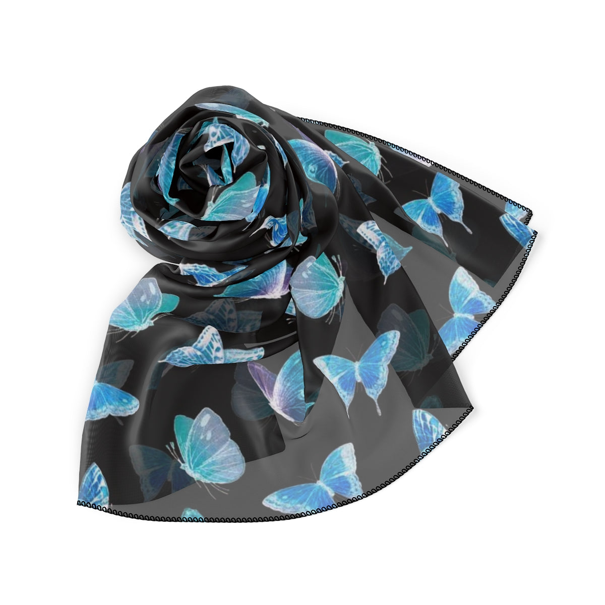 Poly Scarf-Morpho butterflies