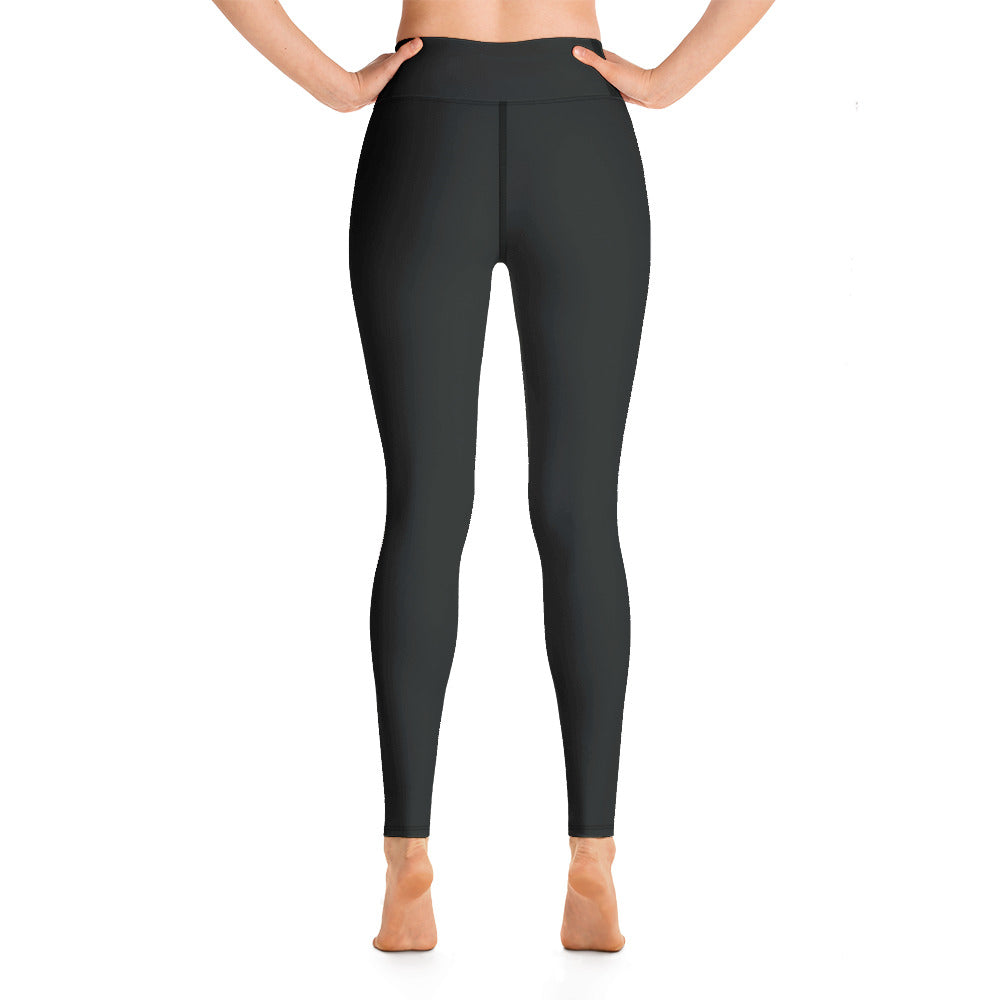 Hi-Waist Leggings-Olive